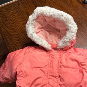Baby GAP. Puffer Jacket with Fleece Hood